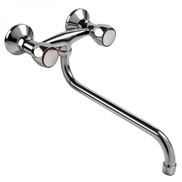 Baterie umyvadlová dřezová 100mm ramínko 25cm BALLETTO 85014
