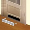 PVC dveřní větrací mřížka 462x124 mm, hnědá DALAP 8566