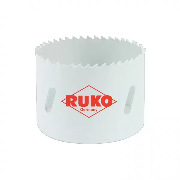 Vykružovací korunka bimetalová, jemný zub 127 mm RUKA RU126127