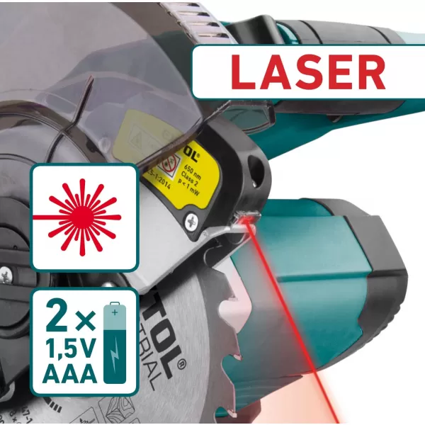 Aku posová pila 20V 1x2,0Ah s laserem SHARE20V BRUSHLESS EXTOL INDUSTRIAL 8791826