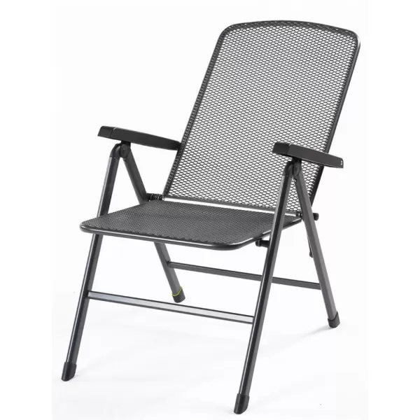 Polohovatelné křeslo z tahokovu SAVOY BASIC