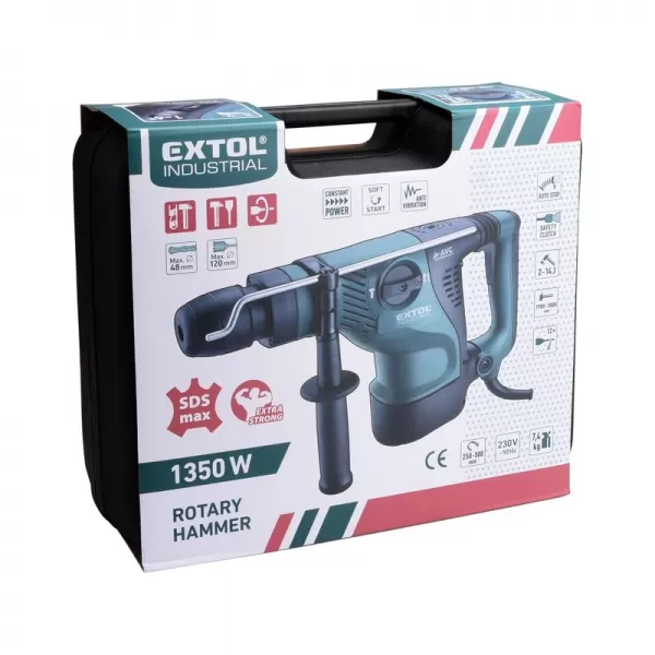 Kombinované kladivo SDS-Max EXTOL INDUSTRIAL 8790101