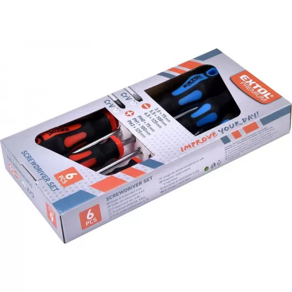 Šroubováky sada 6ks EXTOL PREMIUM 8819256