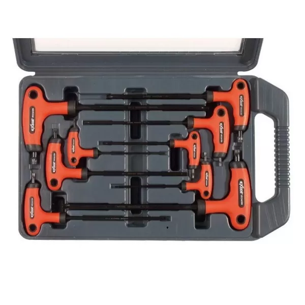 T-klíče TORX sada 9ks EXTOL PREMIUM 8819401