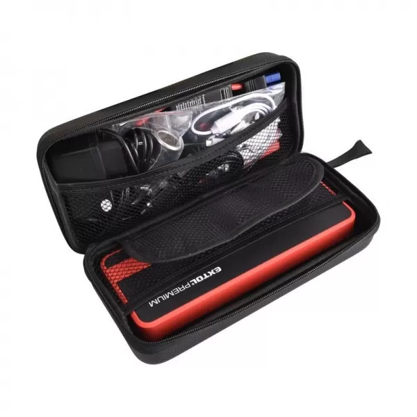 Jump startér pro naftové a benzínové motory + powerbanka 5V EXTOL PREMIUM 8897321