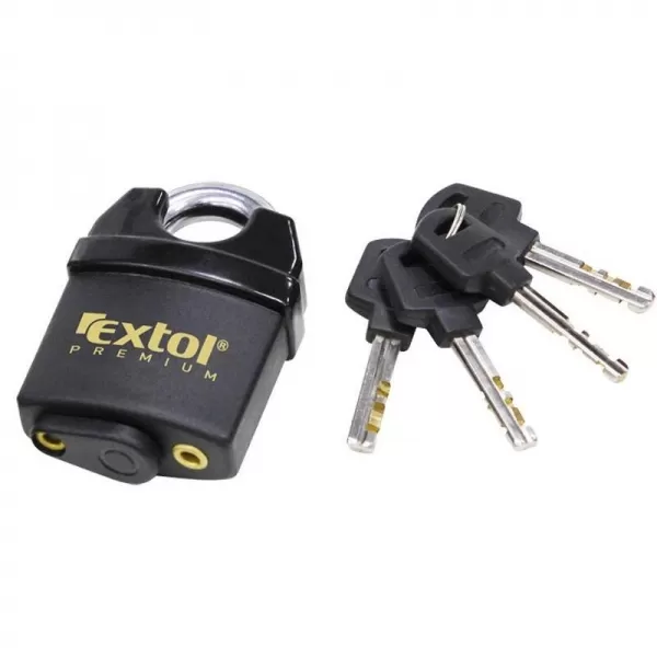 Zámek visací bezpečnostní voděodolný 60mm 4 klíče EXTOL PREMIUM 8857760
