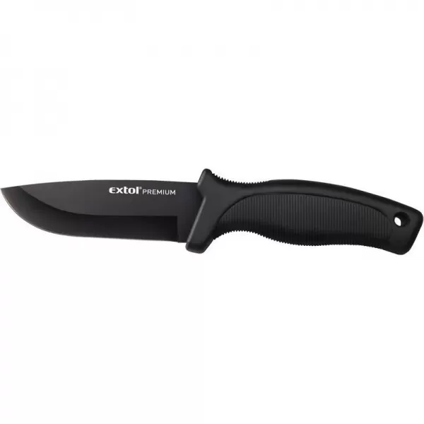 Nůž lovecký nerez 230/110mm INOX EXTOL PREMIUM 8855300