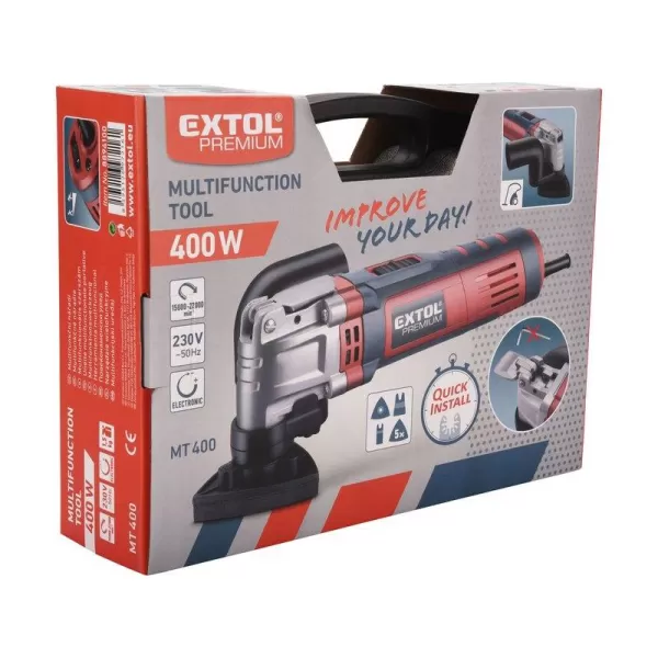 Multifunkční bruska rychloupínací, 400W EXTOL PREMIUM 8894100
