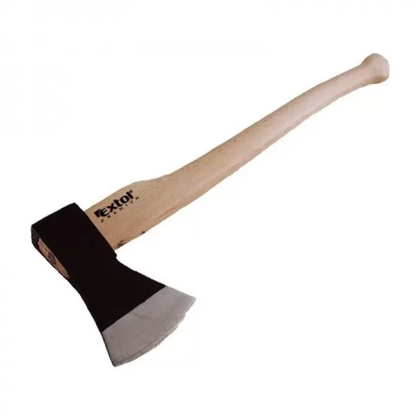 Sekera černá 1000g s bukovou násadou 45cm EXTOL PREMIUM 8871022