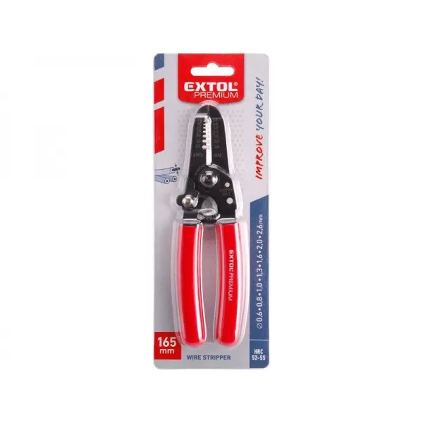 Kleště odizolovací a štípací na vodiče 165mm EXTOL PREMIUM 8831120