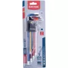 L-klíče IMBUS prodloužené barevné, sada 9ks, s kuličkou, 1,5-10mm Extol Premium 8819316