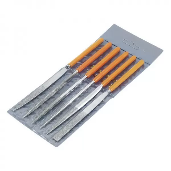 Sada diamantových ihlových pilníkov 6 ks 160 mm EXTOL PREMIUM 8803806