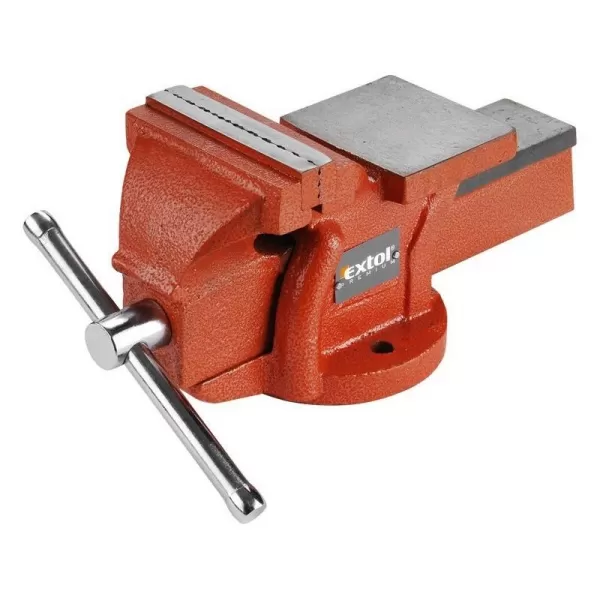 Svěrák s kovadlinou 125mm 6,3kg rozevření 100mm EXTOL PREMIUM 8812613