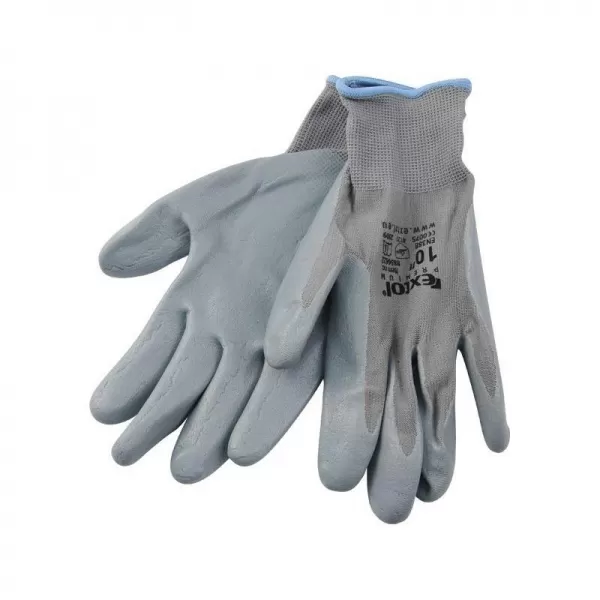 Rukavice nylonové polomáčené v nitrilu velikost S/8" EXTOL PREMIUM 8856622