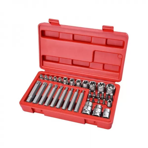 Sada torxových hlavíc a hrotov 35 ks EXTOL PREMIUM 8818211