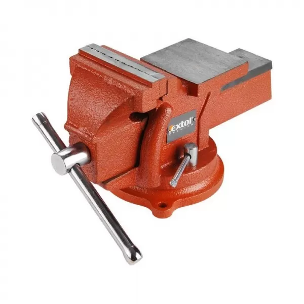 Svěrák otočný s kovadlinou 125mm 7,5kg rozevření 100mm EXTOL PREMIUM 8812623