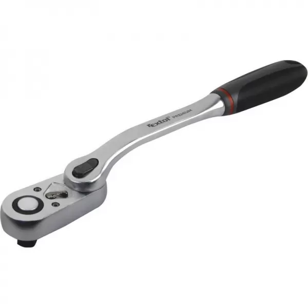 Ráčna tvarová kloubová 48 zubů 1/2" L 310mm EXTOL PREMIUM 8816423
