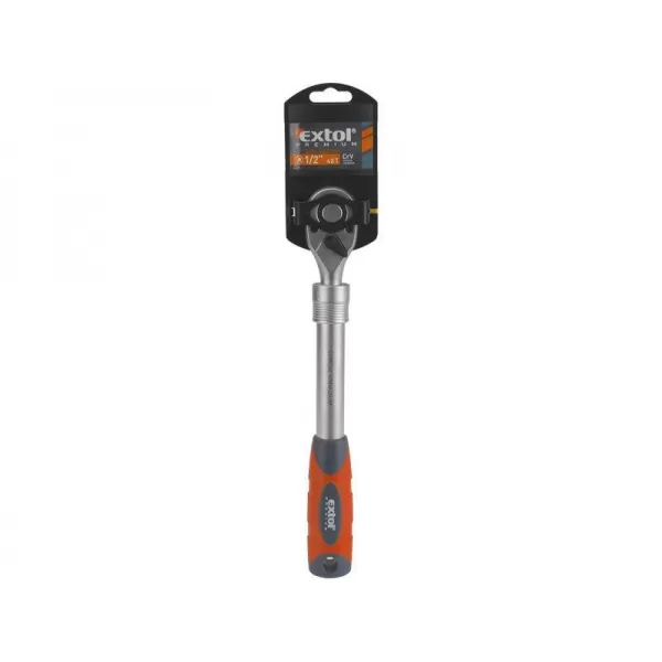 Ráčna teleskopická 45 zubů 1/2" L 290-430mm EXTOL PREMIUM 8816420