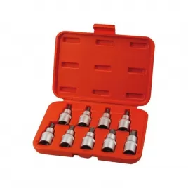 Hlavice zástrčné TORX sada 9ks EXTOL PREMIUM 8818124