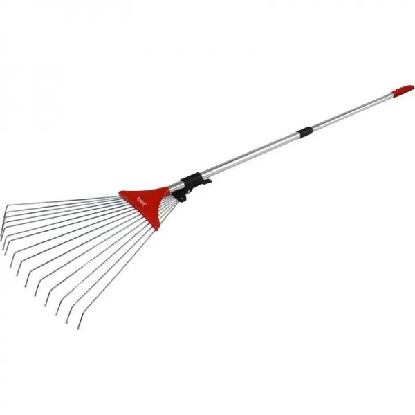 Hrábě nastavitelné s teleskopickou násadou délka 80-158cm, šířka 18-59 cm EXTOL PREMIUM 8875000