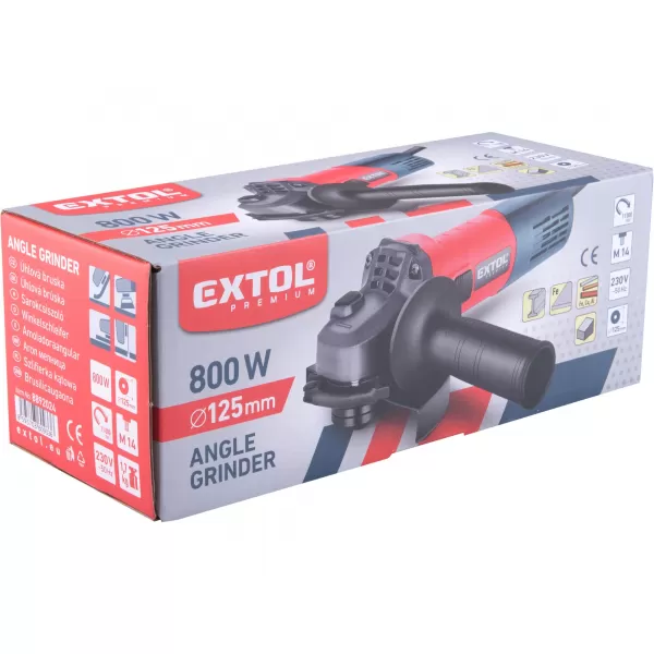 Úhlová bruska 125mm 800W Extol Premium 8892024