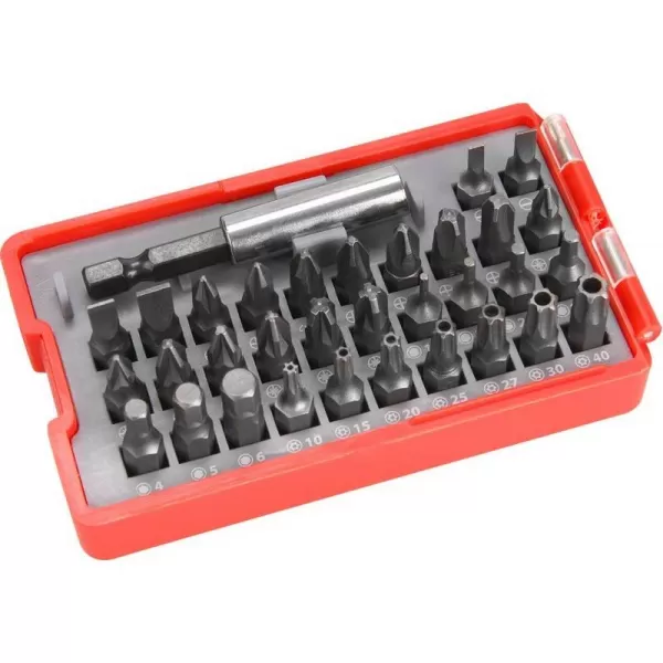 Sada hrotů 33ks + magnetický držák hrotů EXTOL PREMIUM 8819641
