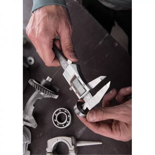 Měřítko posuvné digitální nerez, 0-150mm, podsvícení displeje EXTOL PREMIUM 8825226