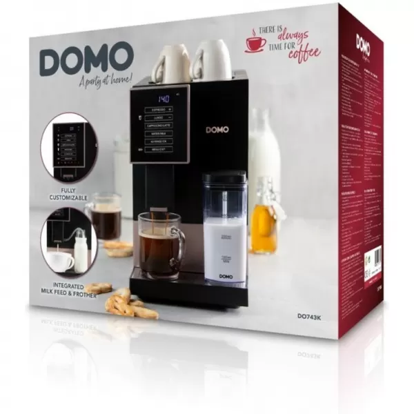 Automatický Espresso kávovar DOMO DO743K