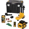 Aku rotační laser zelený USB TSTAK DeWALT DCLE15221G