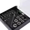 Sada hlavic a bitů 1/4” 31 dílů HONITON HW96-2731
