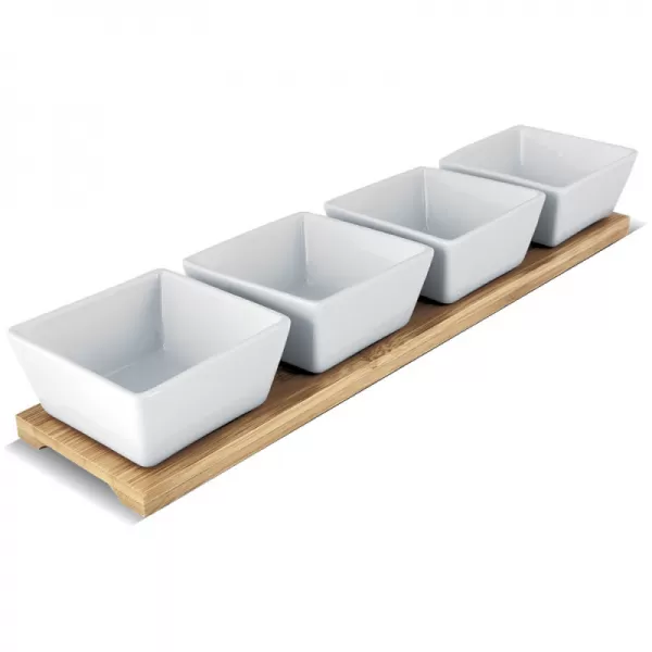 Servírovací misky 4ks Bamboo LAMART LT9020