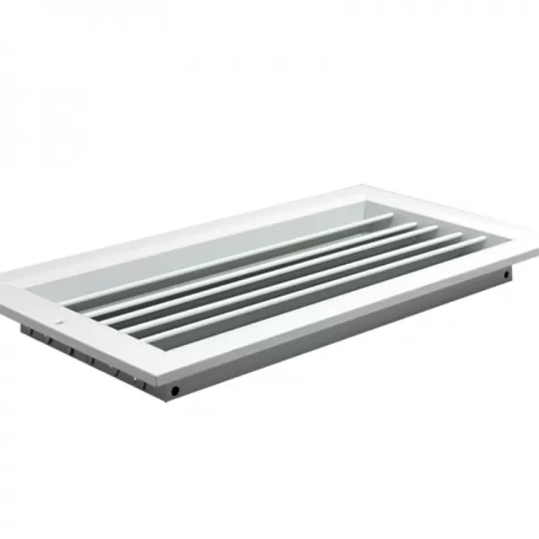 Větrací mřížka z vysoce kvalitního extrudovaného hliníku 400x100 mm, bílá DALAP 90376