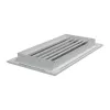 Větrací mřížka z vysoce kvalitního extrudovaného hliníku 350x100 mm, bílá DALAP 90498