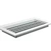 Větrací mřížka z vysoce kvalitního extrudovaného hliníku 400x200 mm, bílá DALAP 90379