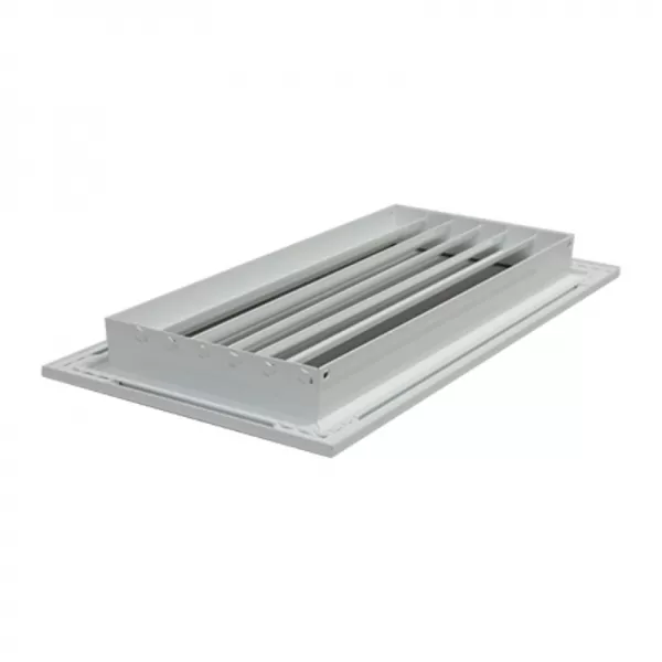 Větrací mřížka z vysoce kvalitního extrudovaného hliníku 300x100 mm, bílá DALAP 90371