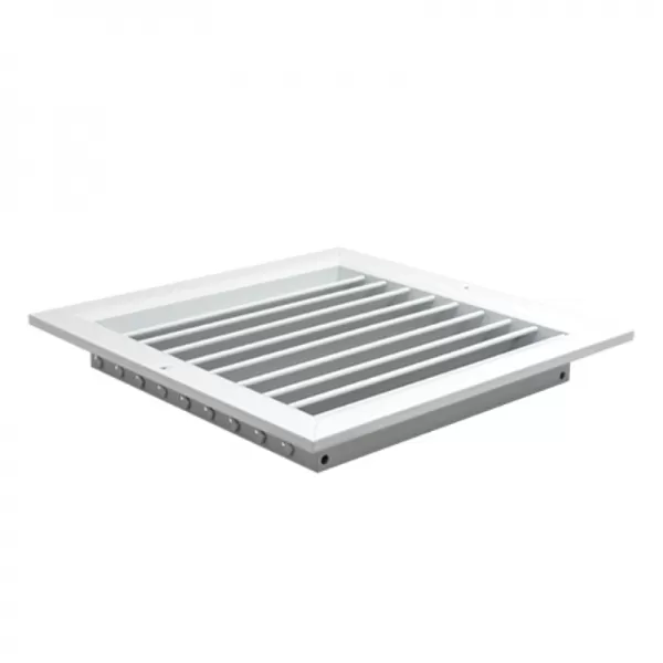 Větrací mřížka z vysoce kvalitního extrudovaného hliníku 200x200 mm, bílá DALAP 90370