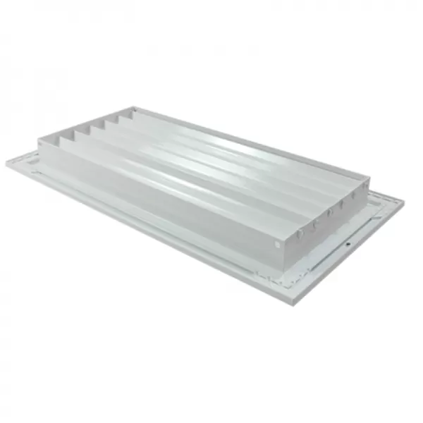 Větrací mřížka z vysoce kvalitního extrudovaného hliníku 200x100 mm, bílá DALAP 90369