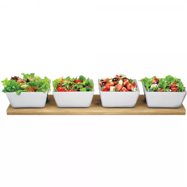 Servírovací misky 4ks Bamboo LAMART LT9020