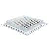 Větrací mřížka z vysoce kvalitního extrudovaného hliníku 350x350 mm, bílá DALAP 90502