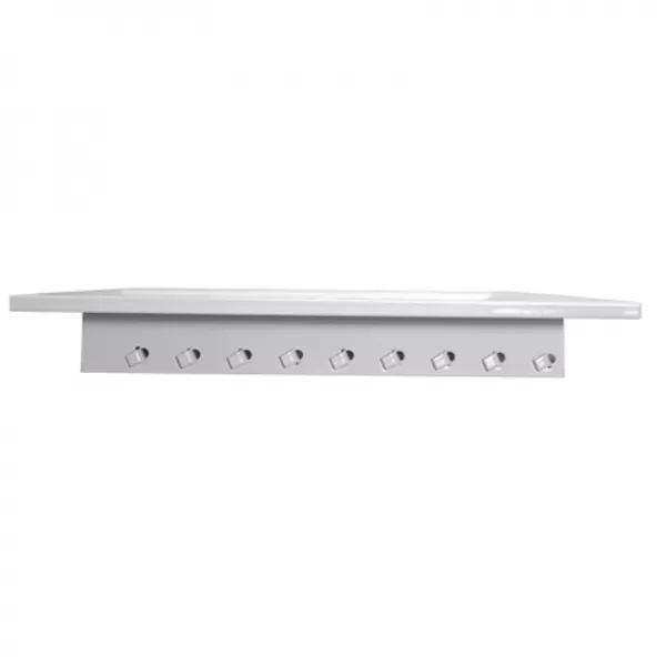 Větrací mřížka z vysoce kvalitního extrudovaného hliníku 150x150 mm, bílá DALAP 90492