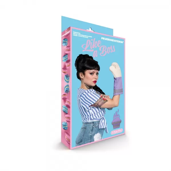 Kuchyňské rukavice Premium červené (pár)