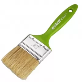 Štětec plochý 2,5"/63mm délka 51mm tloušťka 13mm plastová rukojeť EXTOL CRAFT 91504