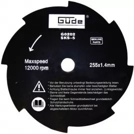 Náhradní kotouč ke křovinořezům GFS 1255 B / GFS 1501 B Güde 94034