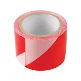 Páska výstražná červeno-bílá 75mm x 250m PE EXTOL CRAFT 9566