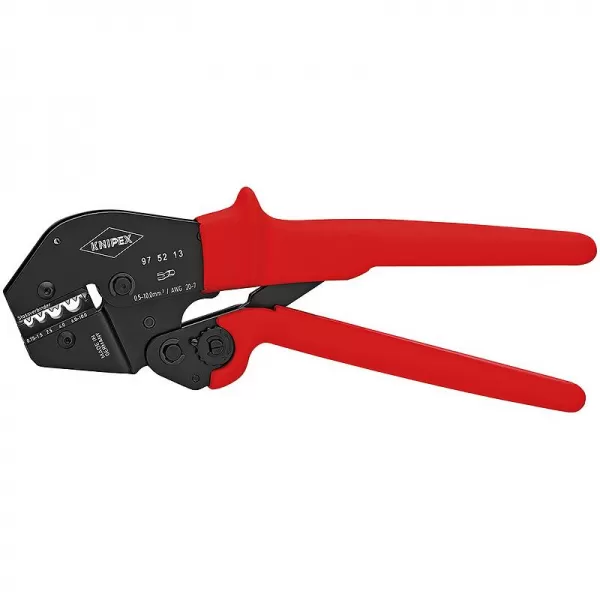 Lisovací kleště pákové také pro obsluhu oběma rukama Knipex 97 52 13