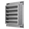 Hliníková větrací mřížka s pevnými lamelami 300x150 mm DALAP 9718