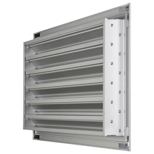 Hliníková větrací mřížka s pevnými lamelami 500x300 mm DALAP 9725