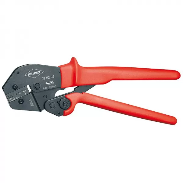 Lisovací kleště pákové také pro obsluhu oběma rukama Knipex 97 52 08