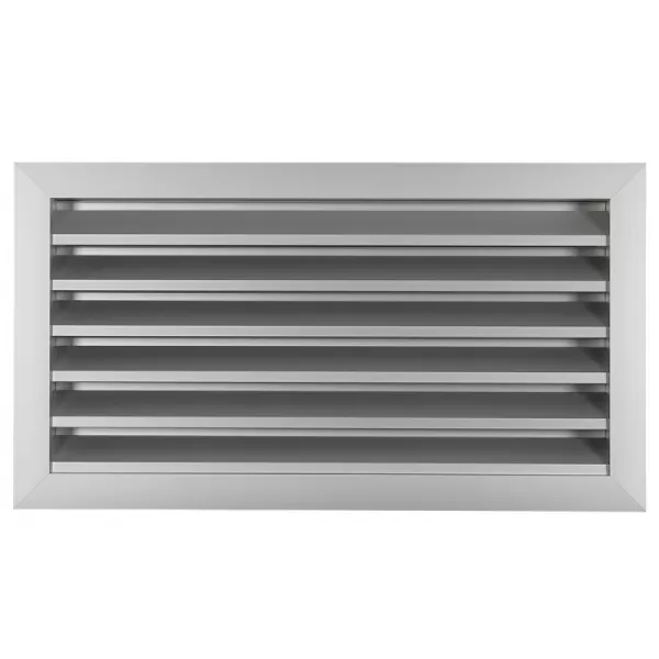 Hliníková větrací mřížka s pevnými lamelami 500x250 mm DALAP 9724