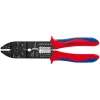 Lisovací kleště pro izolovaná kabelová oka + konektory Knipex 97 21 215